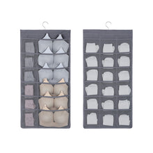 Load image into Gallery viewer, Dual Sided Wall Shelf Wardrobe Storage Bags