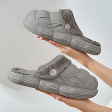 Load image into Gallery viewer, Plush Lining Detachable Plush Slippers