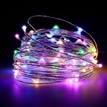Load image into Gallery viewer, Christmas USB remote control copper wire light string