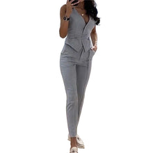 Load image into Gallery viewer, Sexy Vest Pencil Pants Two Piece Set