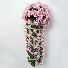 Load image into Gallery viewer, Simulated Violet Hanging Basket