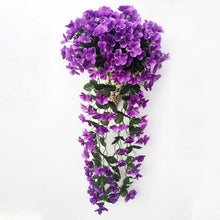 Load image into Gallery viewer, Simulated Violet Hanging Basket