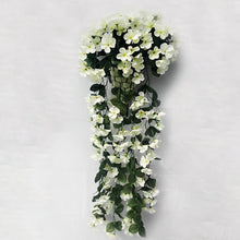 Load image into Gallery viewer, Simulated Violet Hanging Basket