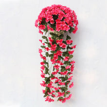 Load image into Gallery viewer, Simulated Violet Hanging Basket
