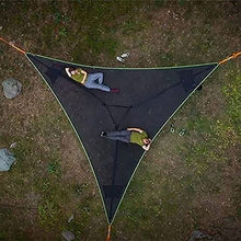 Load image into Gallery viewer, Multi Person Portable Hammock 3 Point Aerial Camping Outdoor Triangle Hammock Backyard